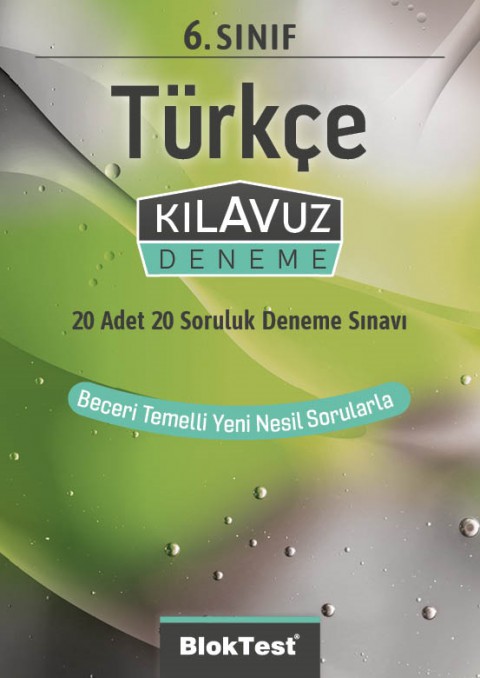 6. Sınıf Türkçe Kılavuz Deneme Blok Test Yayınları