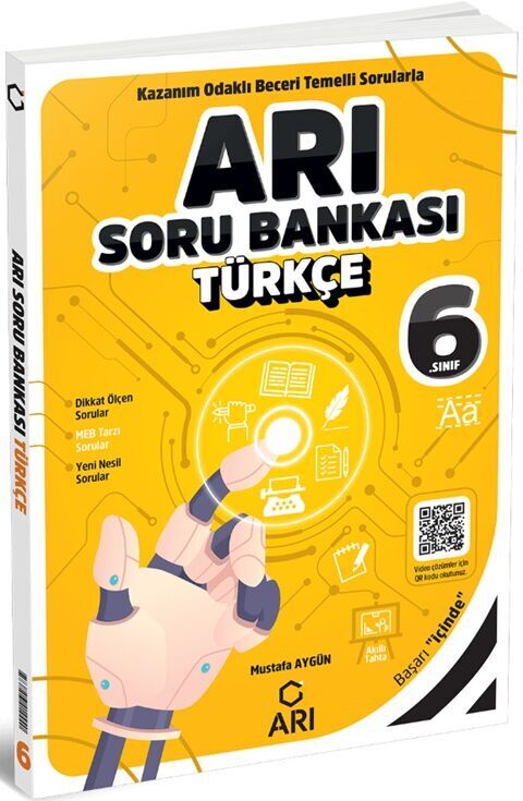 6. Sınıf Türkçe Soru Bankası Arı Yayınları