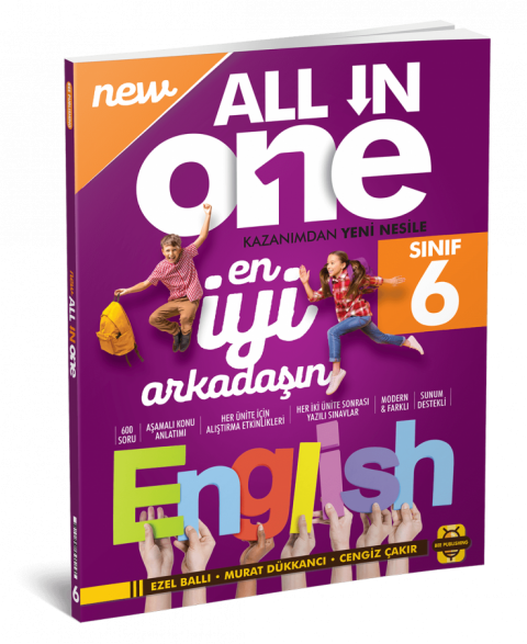 6. Sınıf New All In One English Bee Publishing Yayınları
