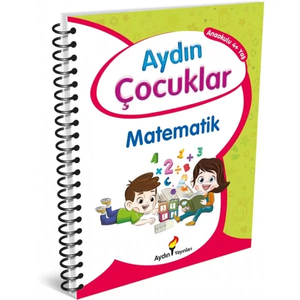Çocuklar 4 Yaş Etkinlik Kitabım Temel Matematik Becerilerim Aydın Yayınları