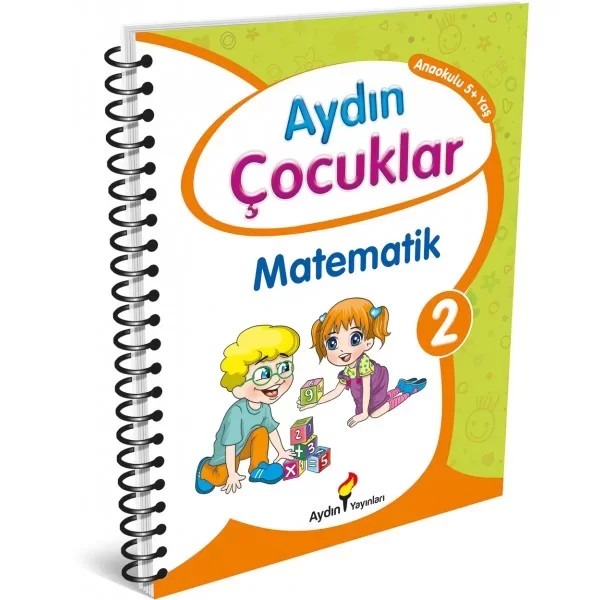 Çocuklar Matematik 2 Anaokulu 5+ Yaş Aydın Yayınları