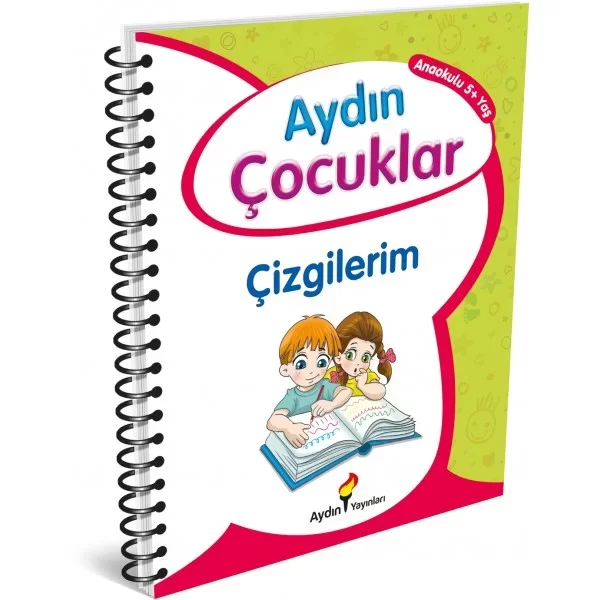 Çocuklar Çizgilerim Anaokulu 5+ Yaş Aydın Yayınları