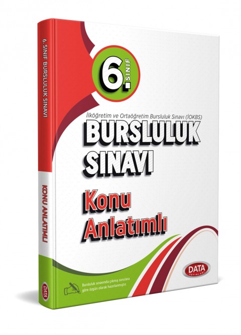 6.Sınıf Bursluluk sınavı Hazırlık Kitabı İOKBS-PYBS Data Yayınları