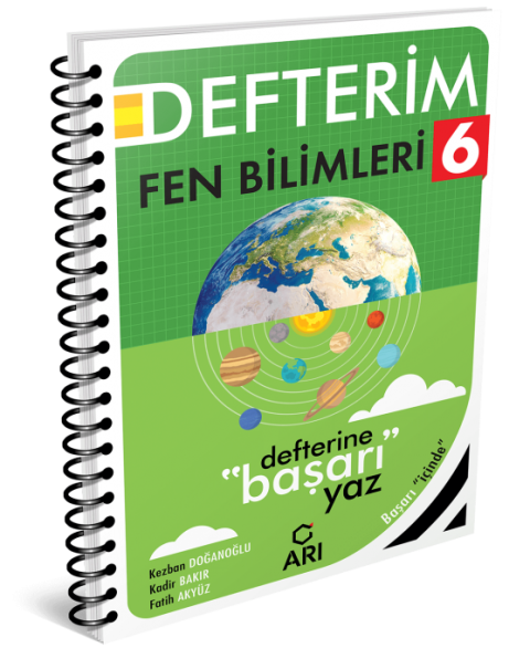 6.Sınıf Fenito Fen Bilimleri Defterim Arı Yayınları