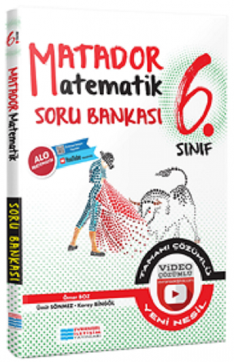 6.Sınıf Matematik Matador Video Çözümlü Soru Bankası Evrensel İletişim Yayınları