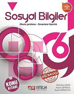 6.Sınıf Sosyal Bilgiler Konu Anlatımlı  Nitelik Yayınları