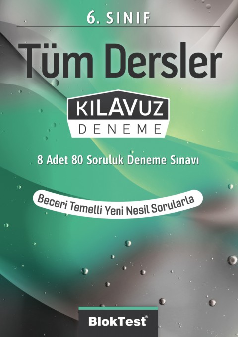 6.Sınıf Tüm Dersler Kılavuz Deneme Blok Test Yayınları