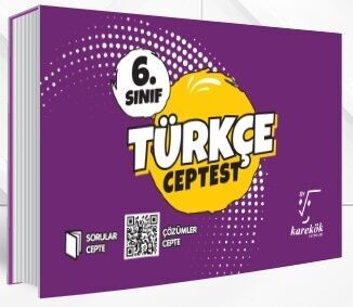 6. Sınıf Türkçe Cep Test Karekök Yayınları