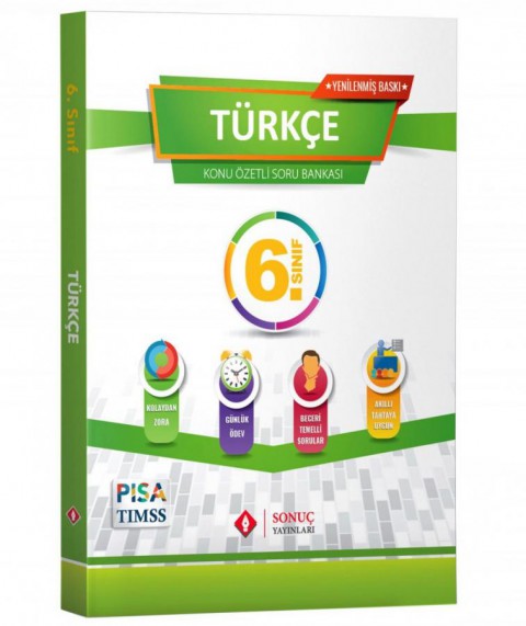 6.sınıf Türkçe Modüler Set Sonuç Yayınları