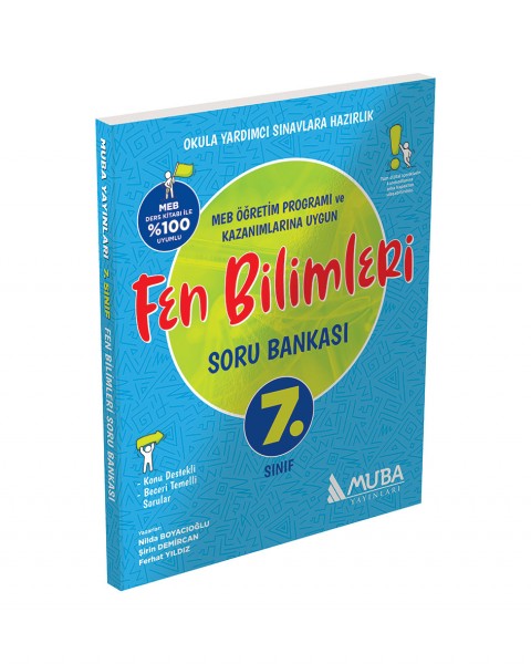 7. Fen Bilimleri Soru Bankası  Muba Yayınları