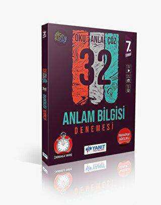 7. Sınıf Anlam Bilgisi Oku Anla Çöz 32 Deneme Yanıt Yayınları