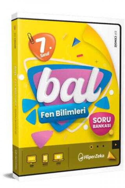 7. Sınıf Bal Fen Bilimleri Soru Bankası Hiper Zeka Yayınları