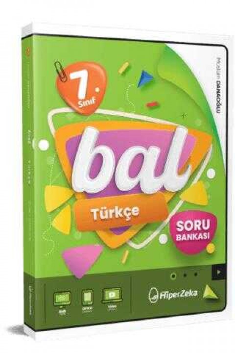 7. Sınıf Bal Türkçe Soru Bankası Hiper Zeka Yayınları