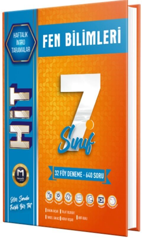 7. Sınıf Fen Bilimleri HİT 40 Deneme Mozaik Yayınları