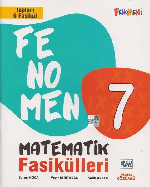 7. Sınıf Matematik Fasikül Seti Fenomen Yayınları