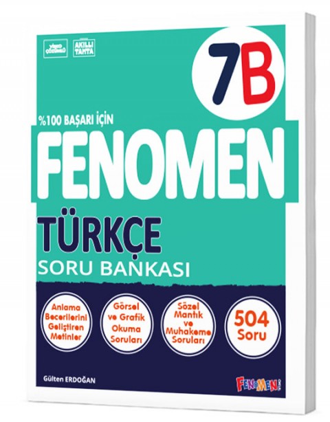 7. Sınıf Fenomen Türkçe Soru Bankası Fenomen Yayınları