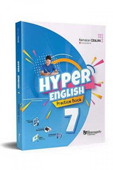 7. Sınıf HYPER Practice Book - Quizzes Dictionary Hiper Zeka Yayınları