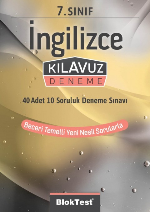 7. Sınıf İngilizce Kılavuz Deneme Blok Test Yayınları