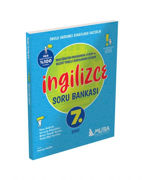7. Sınıf İngilizce Soru Bankası Muba Yayınları