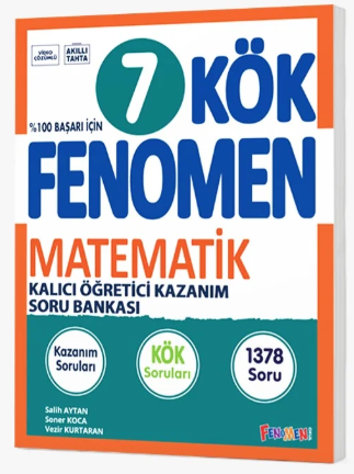 7. Sınıf KÖK Matematik Soru Bankası Fenomen Yayınları