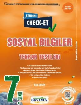 7. Sınıf Kendini Check Et Sosyal Bilgiler Tekrar Testleri Okyanus Yayınları