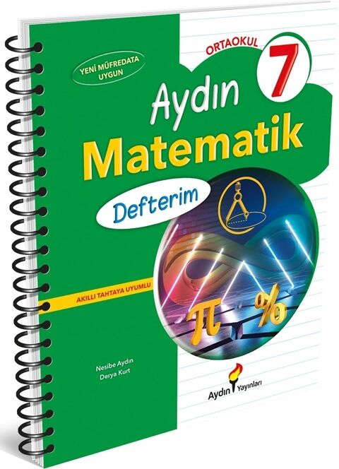 7. Sınıf Matematik Defterim Aydın Yayınları