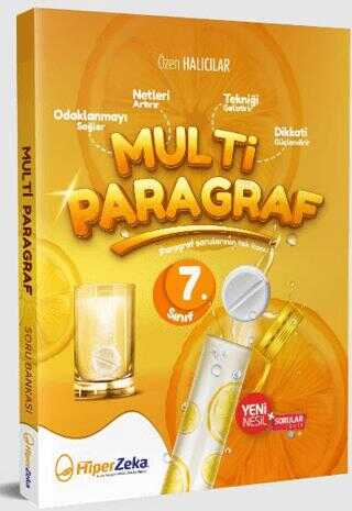 7. Sınıf Multi Paragraf Soru Bankası Hiper Zeka Yayınları