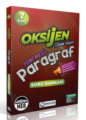 7. Sınıf Paragraf Oksijen Soru Bankası Oksijen Yayınları