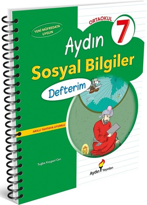 7. Sınıf Sosyal Bilgiler Defterim Aydın Yayınları