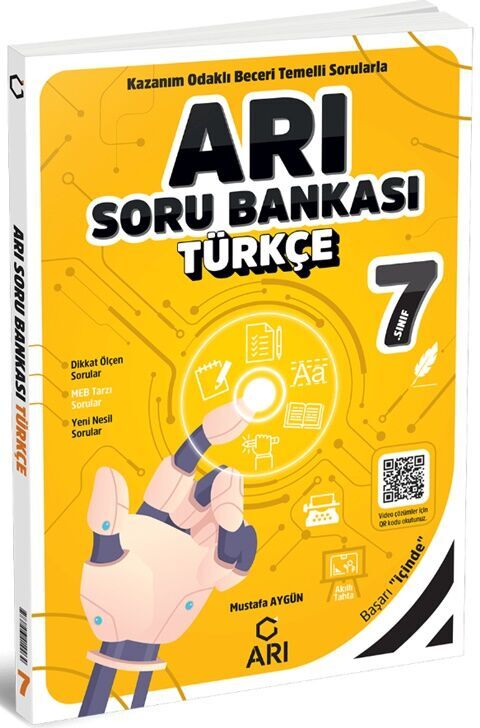 7. Sınıf Türkçe Soru Bankası Arı Yayınları