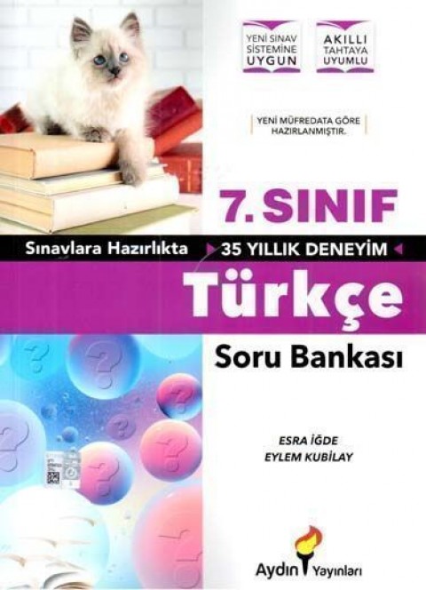 7. Sınıf Türkçe Soru Bankası Aydın Yayınları
