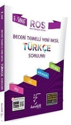 7. Sınıf Türkçe ROS Serisi Soru Bankası Karekök Yayınları