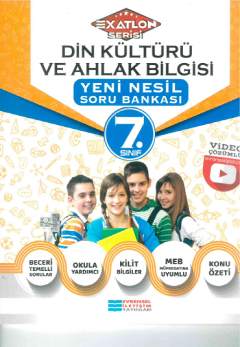 7.Sınıf Din Kültürü ve Ahlak Bilgisi Video Çözümlü Soru Bankası Evrensel İletişim