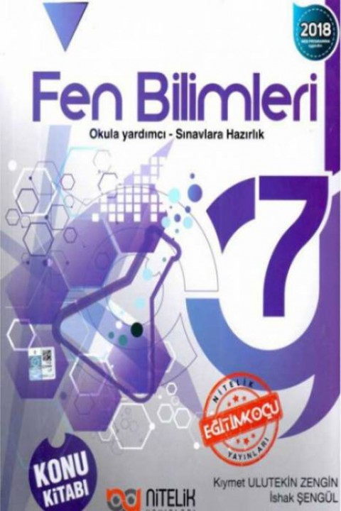 7.Sınıf Fen Bilimleri Konu Anlatımlı  Nitelik Yayınları