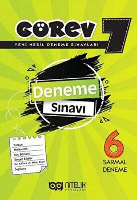 7.Sınıf Görev 6 Sarmal Deneme Nitelik Yayınları