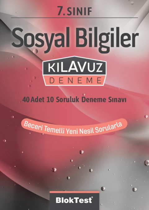 7.Sınıf Sosyal Bilgiler Kılavuz Deneme Blok Test Yayınları