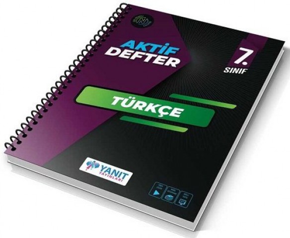 7. Sınıf Aktif Defter Türkçe Yanıt Yayınları