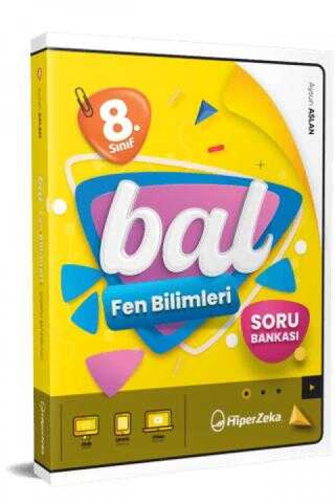 8. Sınıf Bal Fen Bilimleri Soru Bankası Hiper Zeka Yayınları