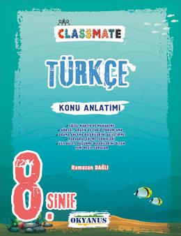 8. Sınıf Classmate Türkçe Konu Anlatımlı Okyanus Yayınları