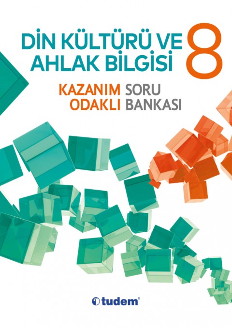 8. Sınıf Din Kültürü ve Ahlak Bilgisi Kazanım Odaklı Soru Bankası Tudem Yayınları