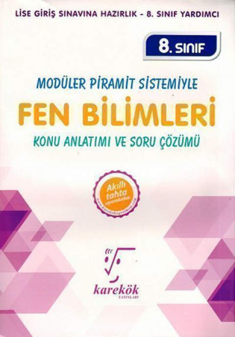 8. Sınıf LGS Fen Bilimleri Konu Anlatımlı Karekök Yayınları