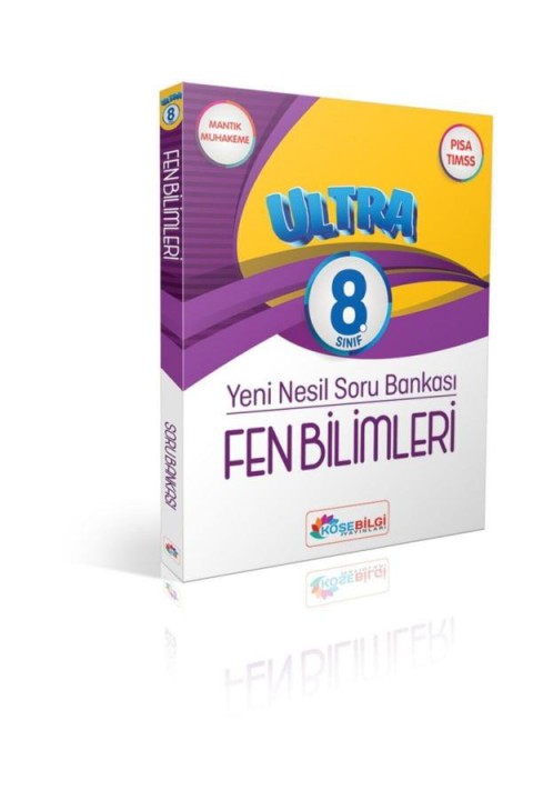 8. Sınıf Fen Bilimleri Ultra Çözümlü Soru Bankası KöşeBilgi Yayınları