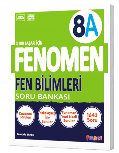 8. Sınıf Fenomen Fen Bilimleri A Soru Bankası Fenomen Yayınları