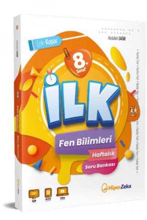 8. Sınıf İlk Fen Bilimleri Soru Bankası Hiper Zeka Yayınları