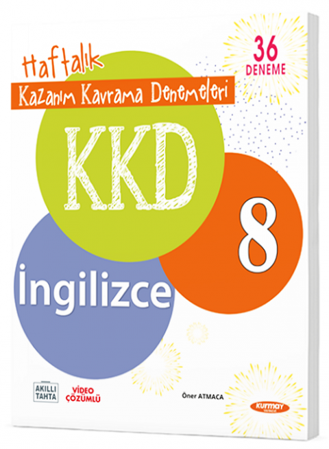 8. Sınıf İngilizce Haftalık Kazanım Kavrama Denemeleri Kurmay Elt Yayınları