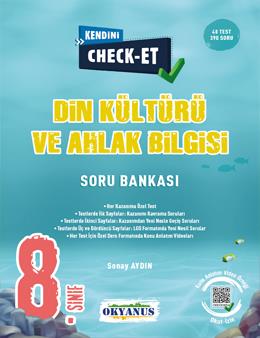 8. Sınıf Din Kültürü ve Ahlak Bilgisi Kendini Check Et Soru Bankası Okyanus Yayınları