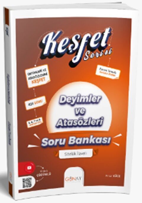 8. Sınıf Keşfet Plus Serisi Deyimler ve Atasözleri Soru Bankası Günay Yayınları