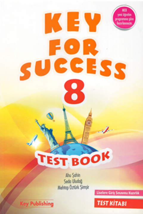 8. Sınıf Key For Success Test Book YENİ Key Publishing