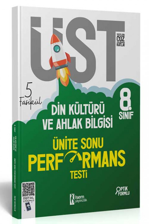 8. Sınıf LGS Din Kültürü ve Ahlak Bilgisi 5 Fasikül Ünite Sonu Performans Testi İsem Yayıncılık