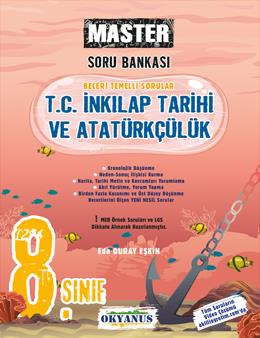 8. Sınıf Master T. C. İnkılap Tarihi Ve Atatürkçülük Soru Bankası Okyanus Yayınları